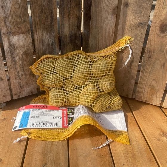 Pomme de terre Elodie - Sac de 1,5Kg - calibre 35-45 mm - Bon Plant Pomme de Terre