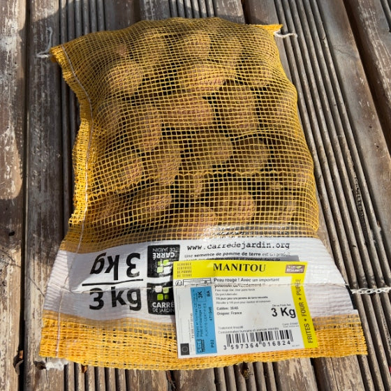 Pomme de terre Manitou - Calibre 35-45mm - Sac de 3Kg - Bon Plan Pomme de Terre